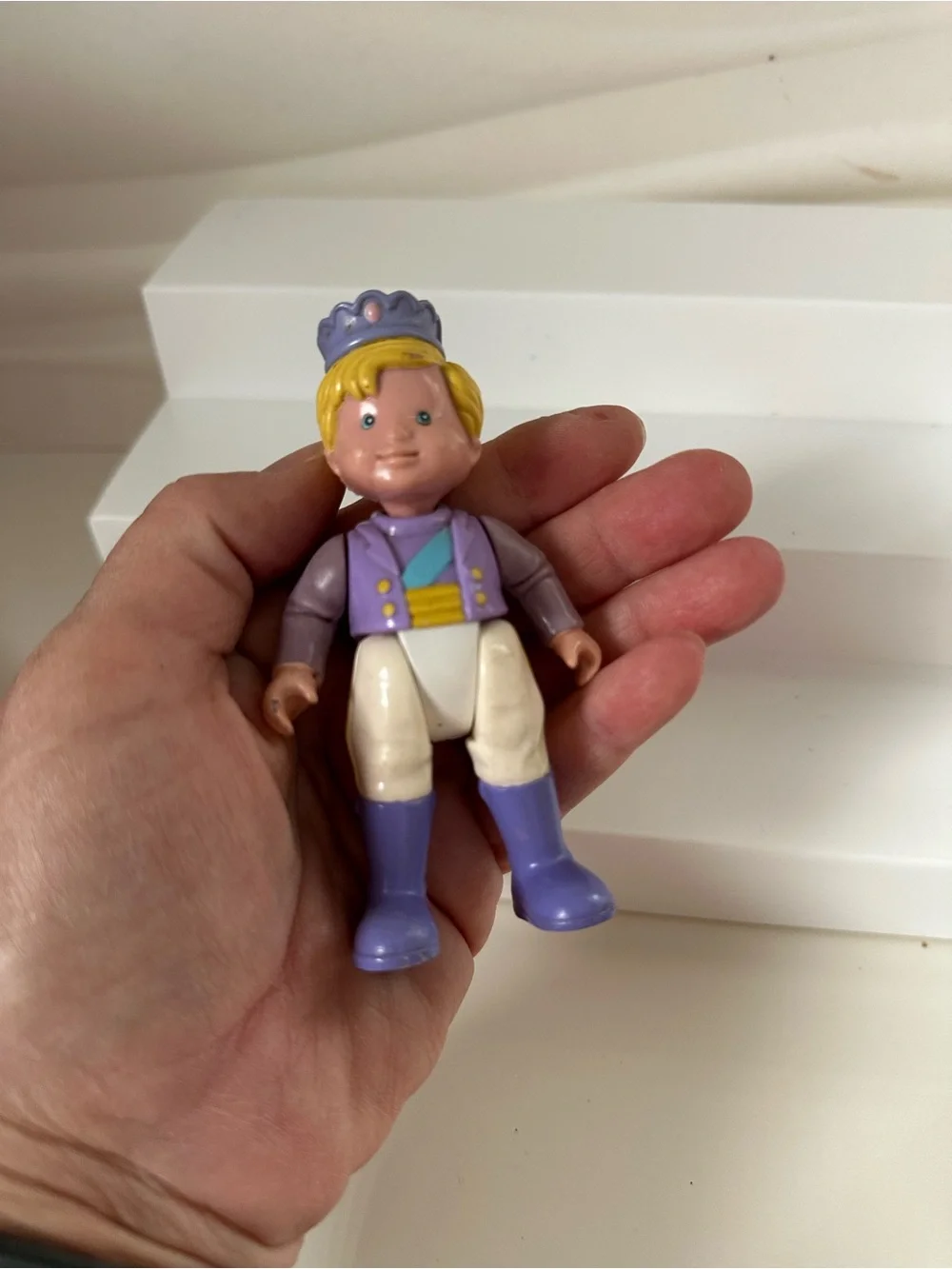 Fisher-Price Loving Family Dream Dollhouse ROYAL PRINCE Castle Boy Rare 1995 vtg